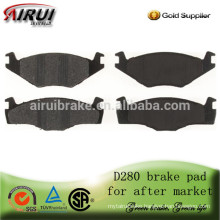 D280-7243 High quality brake pad for Seat and VW for after market